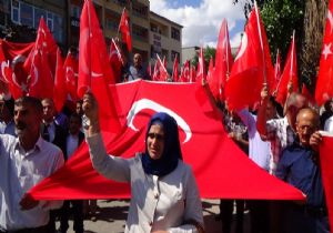 Doğu illerinden teröre lanet yağdı