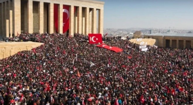 1 milyondan fazla kişi Anıtkabir’i ziyaret etti