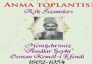 Erzurumlu Osman Kemali Efendi’ye bilimsel anma