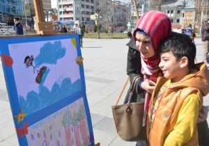 Yakutiye de ‘Çocuk Yüreğinde Su’ sergisi