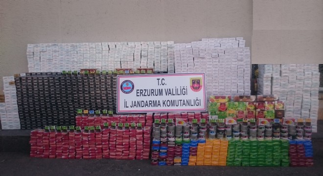 27 bin 500 paket kaçak sigara ele geçirildi