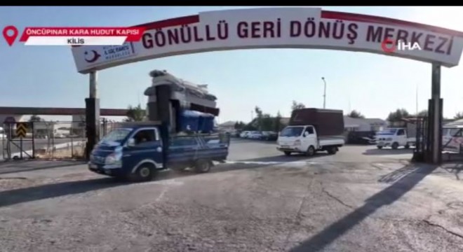 ‘474 bin 18 Suriyeli ülkelerine geri dönüş yaptı’