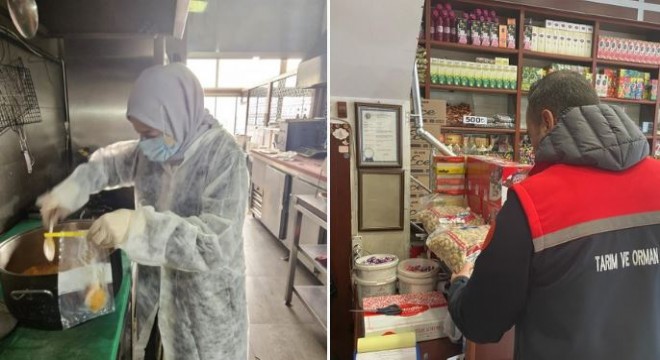 483 gıda işletmesi denetlendi