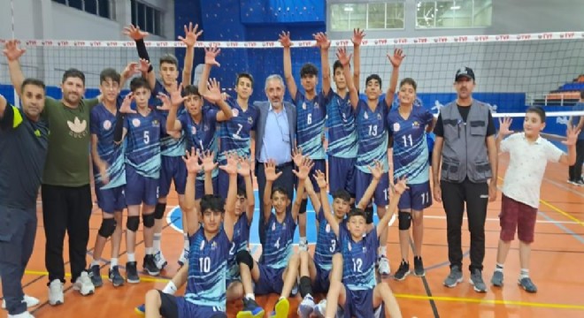 Aşkale Voleybol ekibi finalde