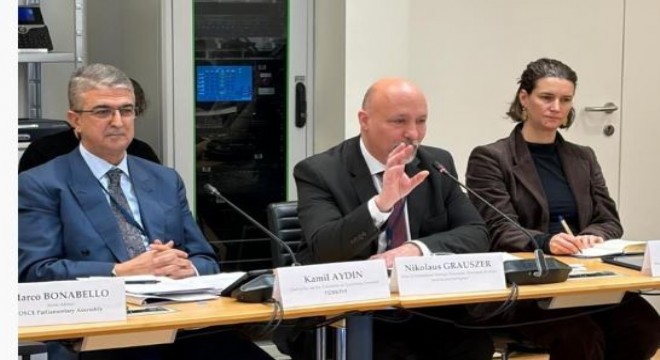 Aydın, AGİTPA kış genel kuruluna katıldı