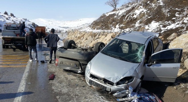 Buzlanma kazalara yol açtı