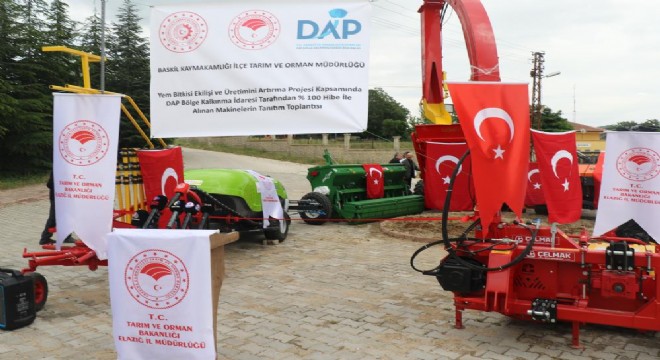 DAP BKİ’den çiftçilere makine desteği