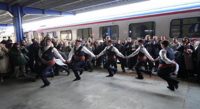 Doğu Ekspresi Erzurum'da mola verdi