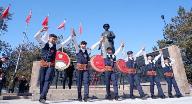 Erzurum'da milli coşku yaşandı