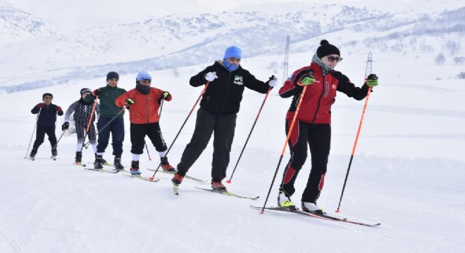 Erzurum'daki yarışa hazırlanıyorlar