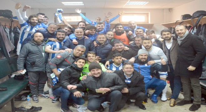 Erzurumspor’da galibiyet sevinci yaşanıyor