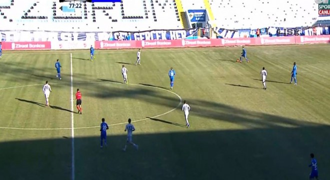 Erzurumspor kupada ilk galibiyetini aldı: 2 - 0