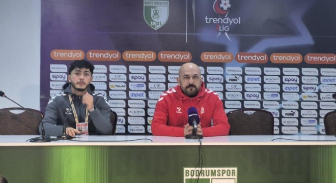 Otyakmaz: Erzurumspor maçında da iyi mücadele etmiştik
