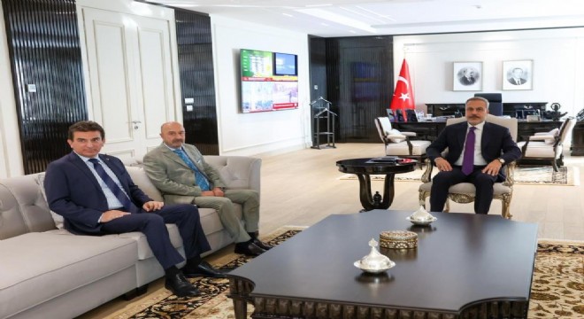 Fidan, Aksakallı’yla görüştü