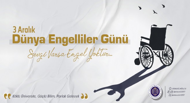 Hacımüftüoğlu:  Sevgi varsa engel yoktur 