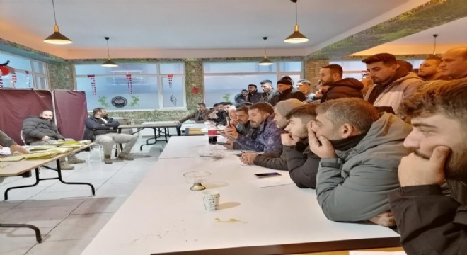 Hınıs ta esnaf ve Sanatkarlar Aras dedi