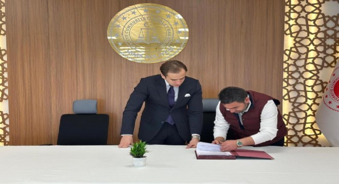 Hınıs’ta savcı ve hakim lojmanı protokolü