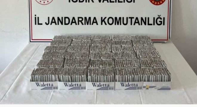 Jandarmadan tütün kaçakçılarına darbe