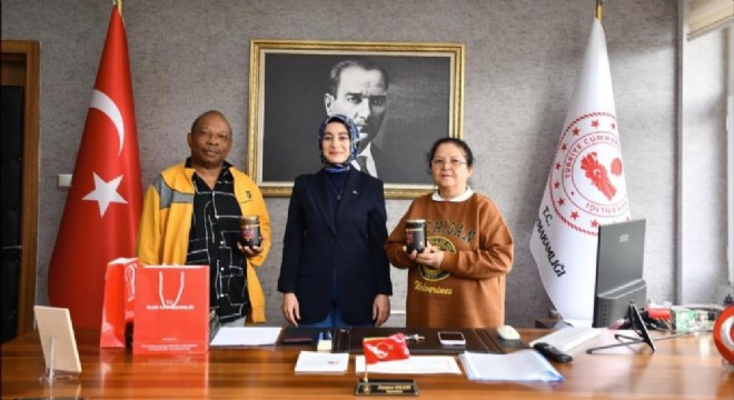 Kaymakam Kalkan’a Afrika’dan anlamlı ziyaret