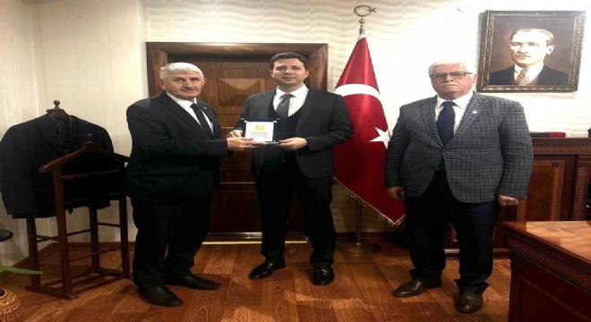 Muharip gazilerden kaymakamlara ziyaret