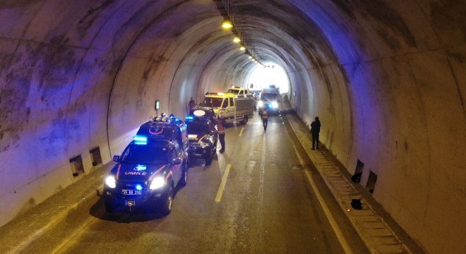 Mutu Tünelinde nefes kesen tatbikat