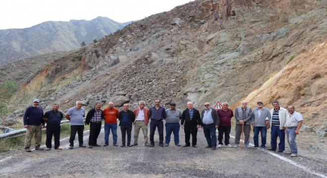 Oltu-Artvin kara yolu açılmayı bekliyor