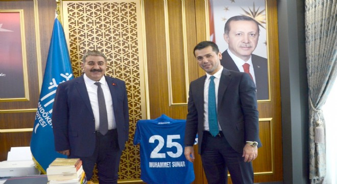 Sunar: ‘Erzurum’a sevinç yaşatanlara minnettarız’