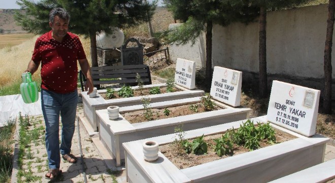 Şehitlerin kanı yerde kalmadı