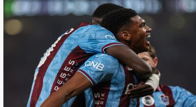 Süper Lig'in en verimli hücum hattı Trabzonspor'da