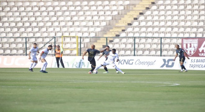 Trendyol 1. Lig: Ümraniyespor: 1 - Bandırmaspor: 1