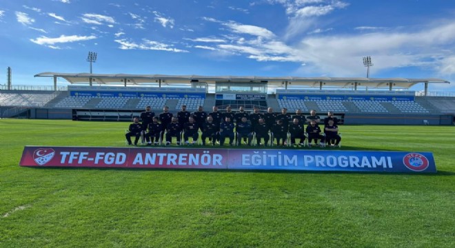 UEFA B antrenör eğitim programı Erzurum’da yapılacak