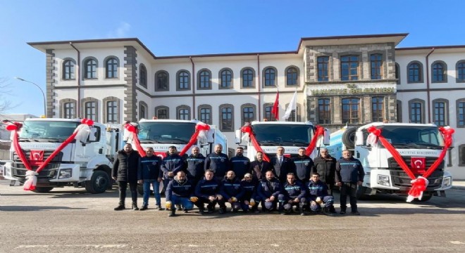 Yakutiye Belediyesi araç filosunu güçlendirdi