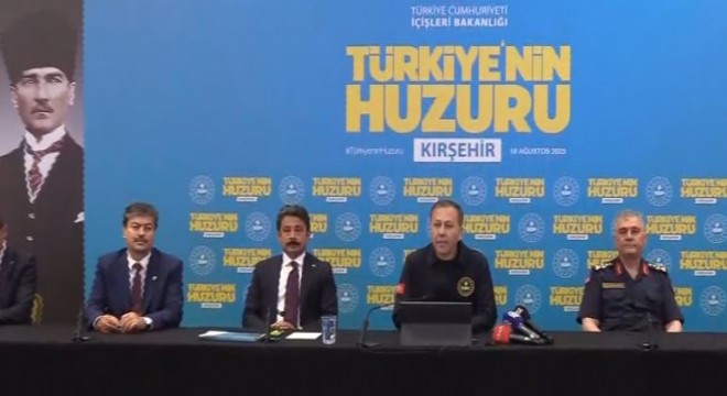 Yerlikaya: ‘Müsaade etmeyiz’