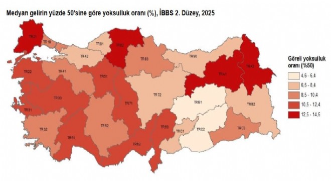 Yoksulluk ve Yaşam Koşulları İstatistikleri 2025 açıklandı