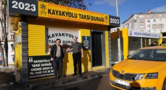 Palandöken’de Taksi Durakları Sıcacık Yuvaya Dönüştü