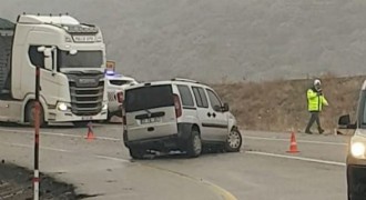 Aşkale’de trafik kazası: 1 yaralı