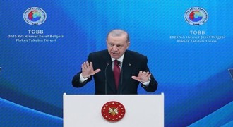 Erdoğan TOBB’a seslendi