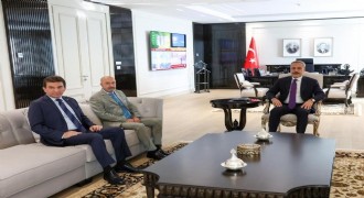 Fidan, Aksakallı’yla görüştü