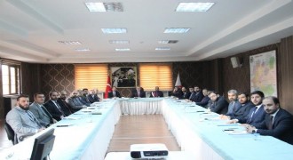 Müftü Çapçı İlçe Müftüleriyle istişare etti