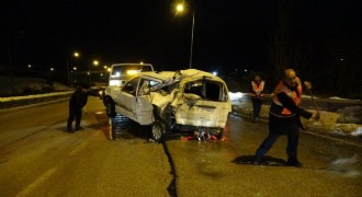 Pasinler yolunda trafik kazası: 2 yaralı