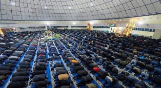 Terzi Baba'da ilk teravih coşkusu