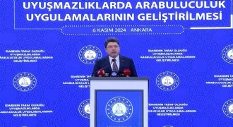 Tunç arabuluculuk verilerini değerlendirdi