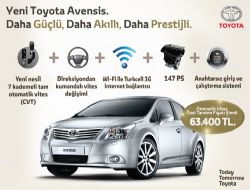 Yeni Toyota Avensis daha prestijli*